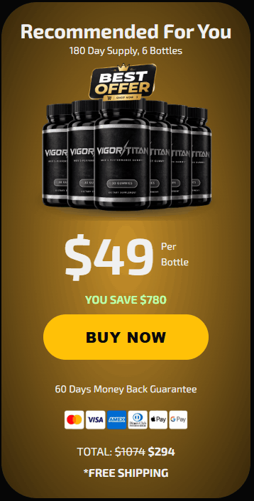 Buy Vigor Titan 6 Bottle